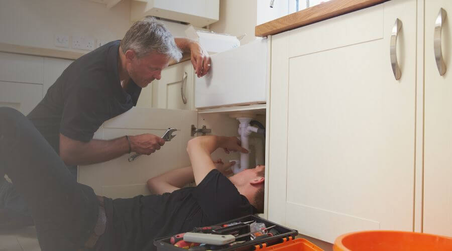 Professional burst pipe repair services in West Point, TX